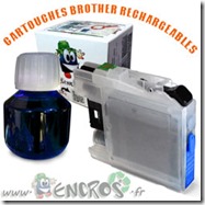 CARTOUCHE-RECHARGEABLE-BROTHER-LC125-CYAN