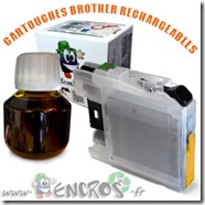 CARTOUCHE-RECHARGEABLE-BROTHER-LC125-JAUNE