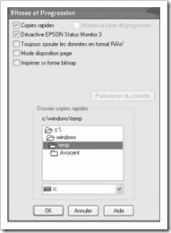 ecran status monitor