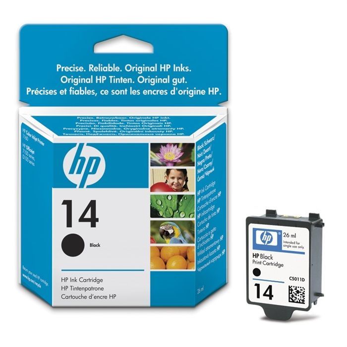 Comment recharger une cartouche HP 14 noire