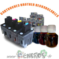 Comment utiliser correctement des cartouches rechargeables Brother LC-900