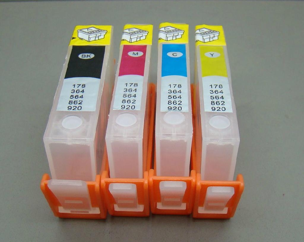 Comment utiliser et recharger une cartouche rechargeable HP 364