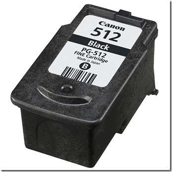 Comment recharger une cartouche d’encre Canon PG-512