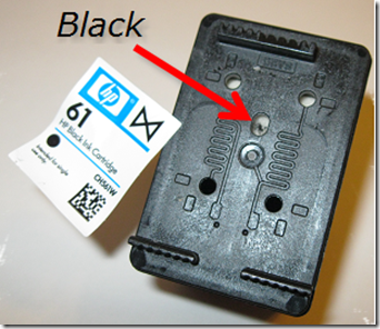 HP 61 noire