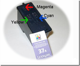Lexmark 37a couleur