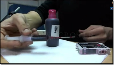 Comment recharger vos cartouches Epson de type T0611/T0612/T0613/T0614