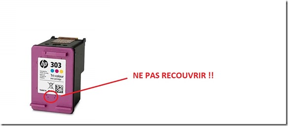 hp 303 trou