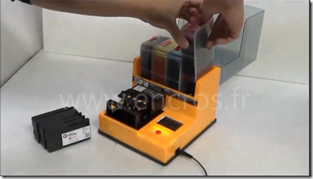 Comment utiliser une station de recharge pour cartouche HP 950 / HP 951