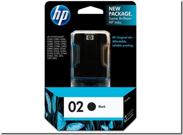Comment faire pour recharger une cartouche HP 02 noire