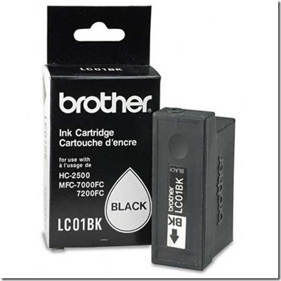 Comment recharger une cartouche Brother LC01BK