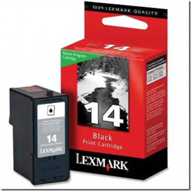 Comment recharger une cartouche Lexmark 14