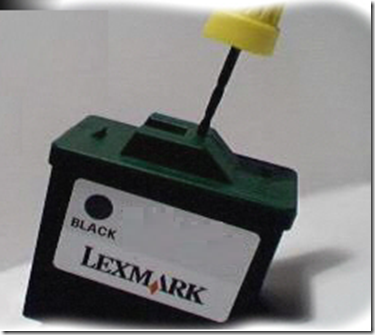 Comment recharge une cartouche Lexmark 17 vide