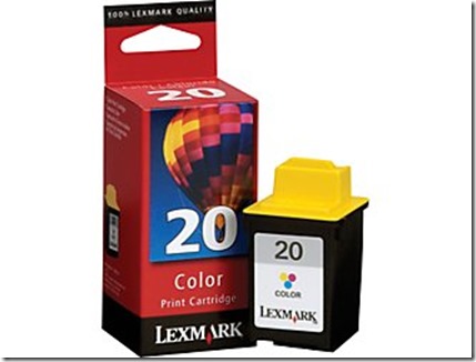 Comment recharger une cartouche d’encre Lexmark 20