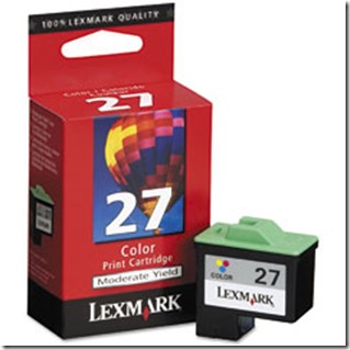 Comment recharger une cartouche Lexmark 27