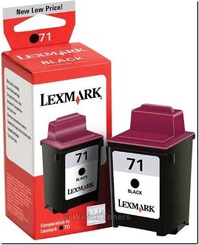 Comment recharger une cartouche d’encre Lexmark 71