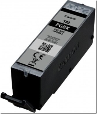 Comment recharger une cartouche Canon PGI-580 noire
