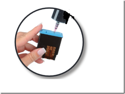 Comment recharger une cartouche d’encre Philips de type PFA-421