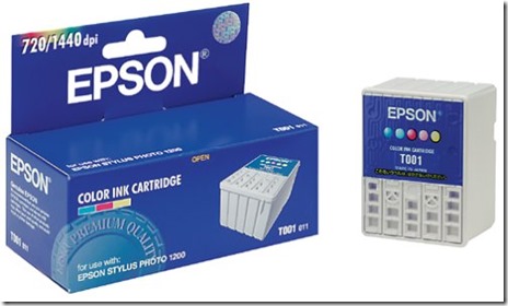 Comment recharger une cartouche d’encre Epson T001011