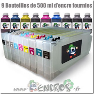 Comment nettoyer les têtes d’impressions d’un traceur avec des cartouches rechargeables ( sur imprimante Epson)